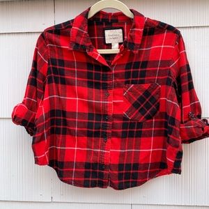 Cropped Flannel